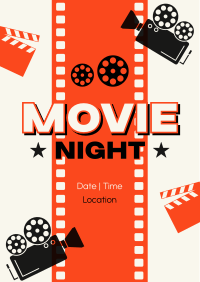 Movie Marathon Night Flyer Preview