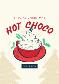 Christmas Hot Choco Flyer Image Preview