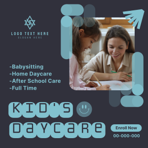 Kid's Daycare Services Instagram post Image Preview