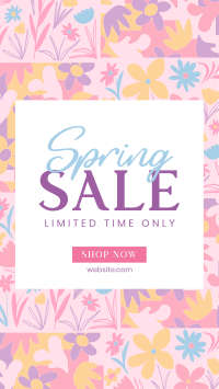 Spring Surprise Sale Facebook Story Design