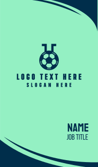 Soccer Sports Lab  Business Card Design