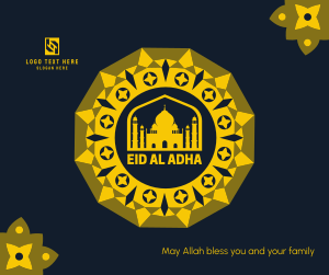 Eid Al Adha Frame Facebook post Image Preview