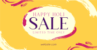 Brush Holi Festival Sale Facebook Ad Image Preview