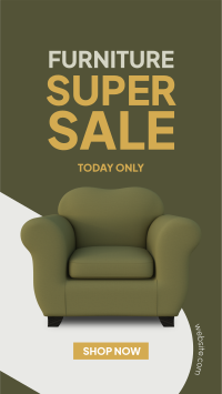 Furniture Super Sale Facebook story Image Preview