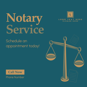 Professional Notary Services Instagram post Image Preview