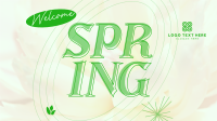 Floral Welcome Spring Video Preview