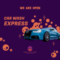 Car Wash Opening Instagram post Image Preview