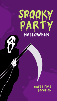 Spooky Party Facebook story Image Preview