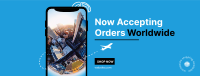 Order Anywhere Facebook cover Image Preview