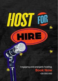 Hiring Event Host Poster Preview