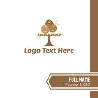 Chocolate Dessert Business Card | BrandCrowd Business Card Maker