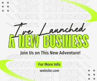 Modern Launch Business Facebook Post Preview