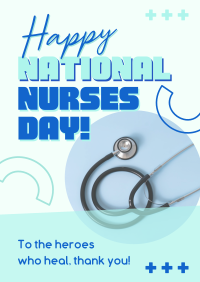Healthcare Nurses Day Poster Design