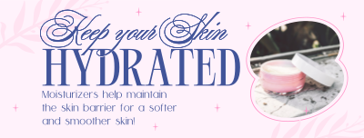 Skincare Hydration Benefits Facebook cover Image Preview