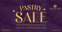 Pastry Sale Today Facebook Ad Design