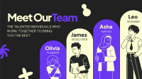 Professional Team Members Animation Preview