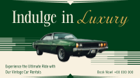 Luxury Vintage Car Animation Image Preview