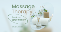 Massage Therapy Facebook Ad Design