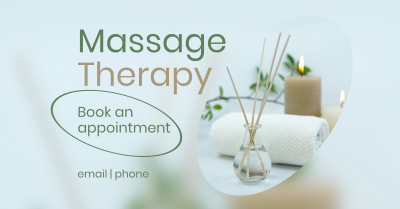 Massage Therapy Facebook ad Image Preview