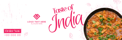 Taste of India Twitter header (cover) Image Preview