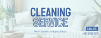 Commercial Office Cleaning Service Facebook Cover Design