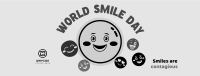 Emoticons Smile Day Facebook cover Image Preview