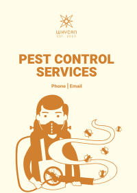 Pest Control Services Poster Design