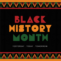 History Celebration Month Instagram Post Design