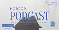 Horror Podcast Facebook Ad Design