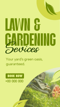 Professional Lawn Care Services Instagram reel Image Preview