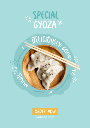 Special Gyoza Poster Image Preview