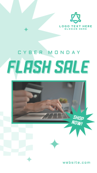 Cyber Flash Sale YouTube short Image Preview