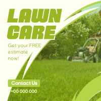 Lawn Maintenance Services Instagram post Image Preview