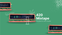420 Mixtape YouTube Banner Design