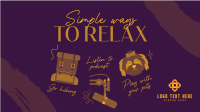 Cute Relaxation Tips Video Image Preview
