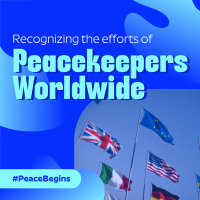 International Day of United Nations Peacekeepers Instagram post Image Preview