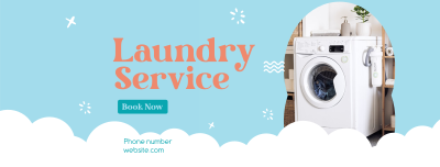 Laundry Bubbles Facebook cover Image Preview