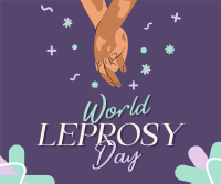 Celebrate Leprosy Day Facebook Post Design