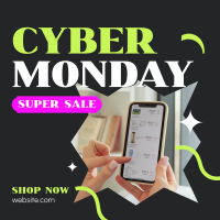 Cyber Super Sale Instagram post Image Preview