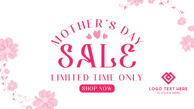 Mom's Flower Wreath Sale Facebook event cover Image Preview