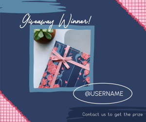 Giveaway Winner Gift Facebook post Image Preview