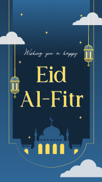 Mosque Eid Al Fitr Instagram Story Design