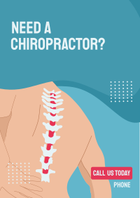 Book Chiropractor Services Poster Image Preview