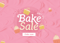 Sweet Bake Sale Postcard Image Preview