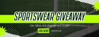 Sportswear Giveaway Facebook Cover Design