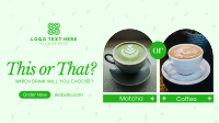 Coffee or Matcha Animation Design