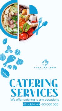 Food Bowls Catering TikTok Video Design