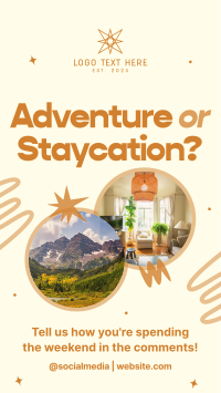 Staycation Weekend Instagram Story Image Preview