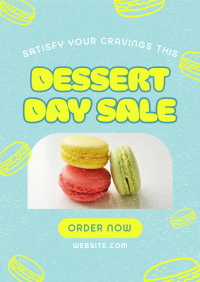 Quirky Dessert Day Sale Poster Preview