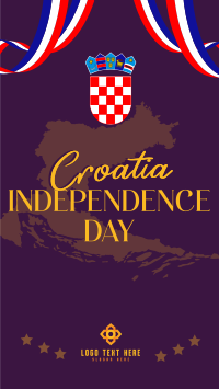 Love For Croatia Instagram Story Design